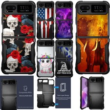 For Motorola RAZR 2023 DUAL TACTICAL Hybrid Two Piece Case Slim