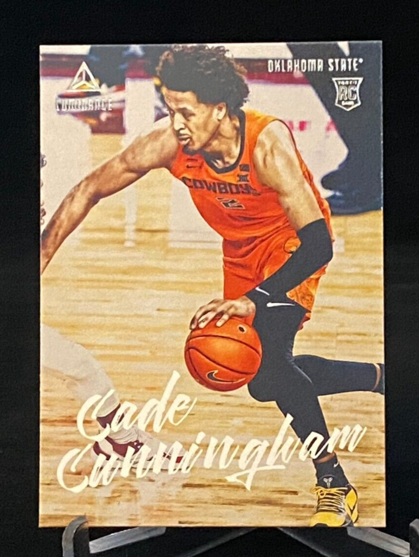 2021-22 Chronicles Draft Picks Luminance #76 Rookie Cade Cunningham OSU Cowboys