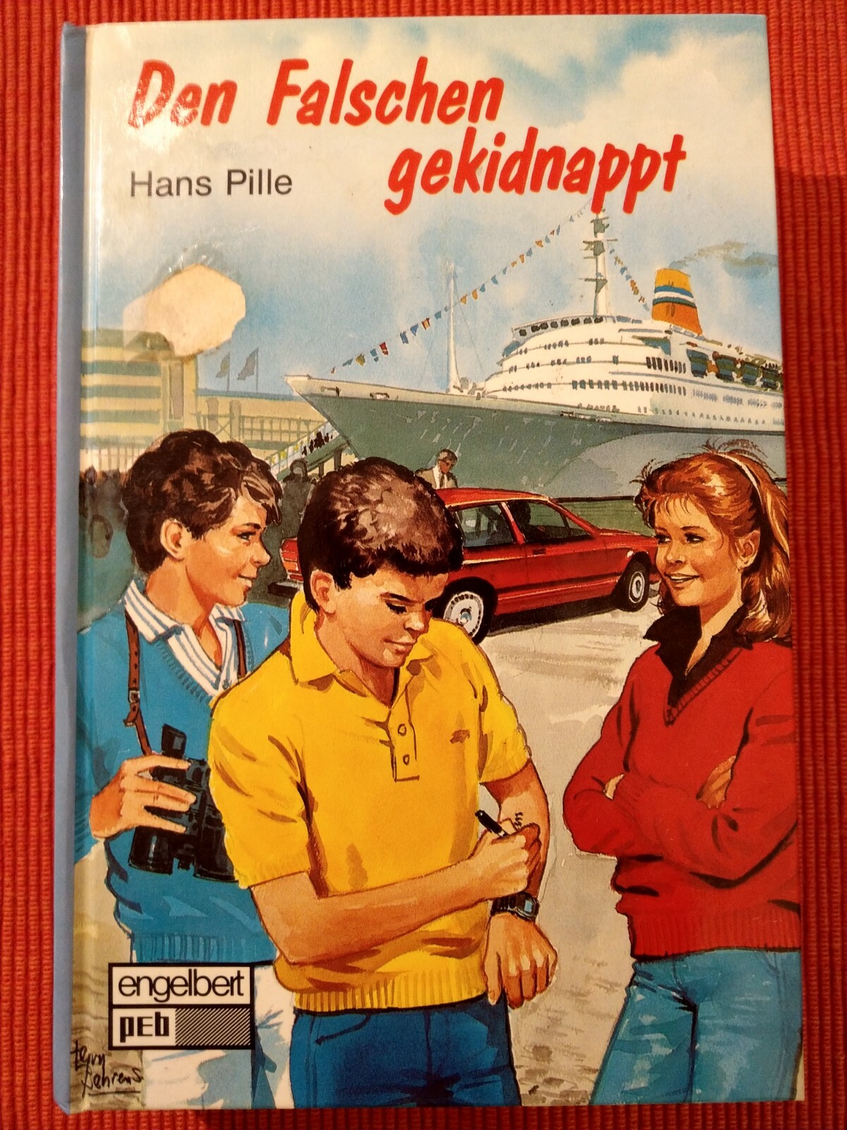 Buch Teen- Jugendbuch Den Falschen gekidnappt von Hans Pille gebunden deutsch - Hans Pille