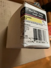 GE CR101Y1 Manual Motor Starter Single Speed Switch Only (no enclosure).