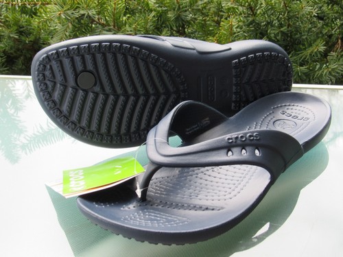 Flip-Flops Sandals Womens Navy size 
