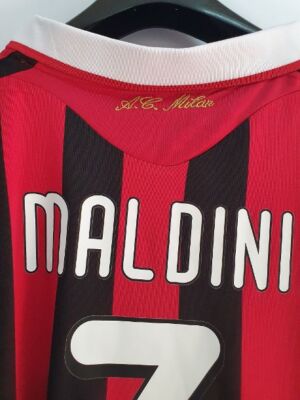 Shirt A.C. MILAN 2009 PAOLO MALDINI 3 Last Match | eBay