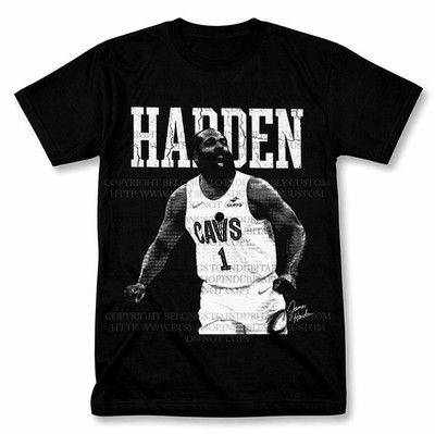 James Harden Graphic T Shirt Vantage Basketball Fan Tee