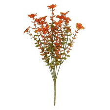 10 Bundles UV Resistant Artificial Fall Flowers for Outdoor Decoration