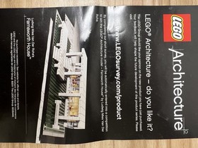 LEGO ARCHITECTURE: Architecture Studio (21050) please read descr