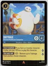 Baymax - Personal Healthcare Companion 156/204 Rare Azurite Sea Lorcana NM