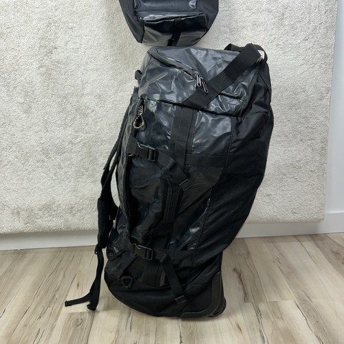 Eagle Creek 110L Jet Black Cargo Hauler Backpack Wheeled Duffel Luggage Bag - Picture 9 of 24