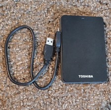 Toshiba Black V63600-C 1TB Portable External Hard Drive HDD USB HDTC610XK3B1