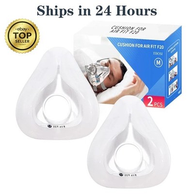 NEW 2-Pack Fit For AirFit F20 Full Face Replacement Cushion - Medium