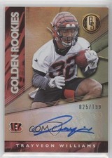 2019 Panini Gold Standard Golden Rookies /199 Trayveon Williams #GRA-TW Auto 9su