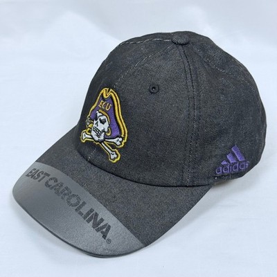 Adidas East Carolina Pirates Youth Hat Cap Black ECU NCAA Baseball