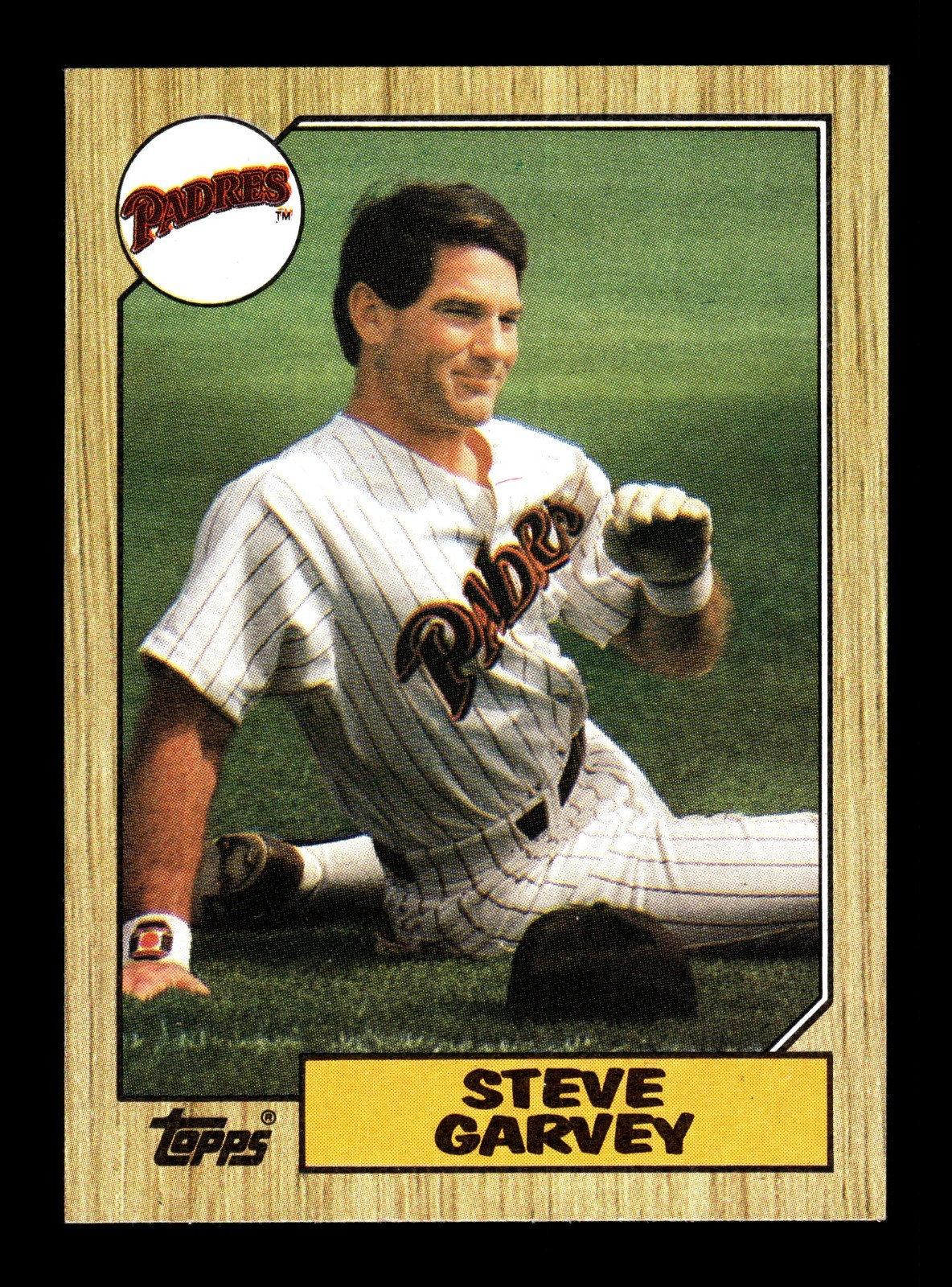 Steve Garvey #100 Baseball Cards 1987 Topps trading card — raw and PSA graded price guide
