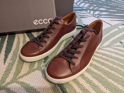 ECCO Herren Soft 7 M Dress Casual Schuhe, Sneaker, Farbe Cognac