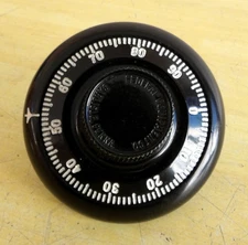 Vintage Safe Dial Federal Equipment Co. PA USA Locksmith 3 1/4" Dia.