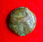 Greek, Phoenicia?, AE 15 x 14 mm,  1-2 Century AD?, Head of Galley / "KAI/CAP"