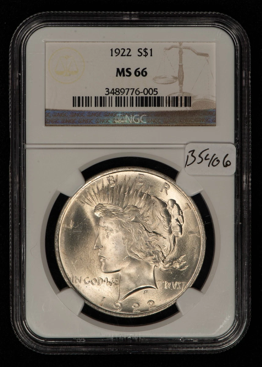 1922 NGC 和平美元| eBay
