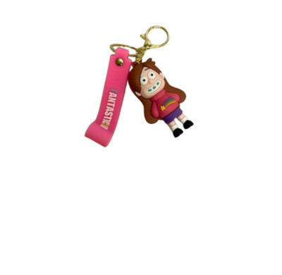 Gravity Falls Mabel Inspired Silicone 3D Keychain Assorted Colors Charm