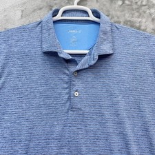 Johnnie-O Shirt Mens XL polo Arnold performance heather stretch flex casual Golf