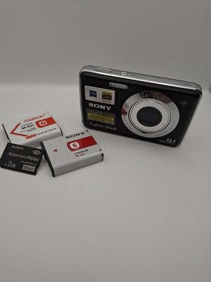Sony Cybershot DSC-W215 Digitalkamera Schwarz 12.1 MP