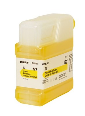 Ecolab 6100792 8% Peroxide Multisurface Cleaner and Disinfectant (2)- 44 FL Oz