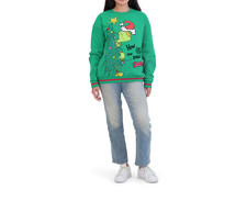 Kid's How the Grinch Stole Christmas Sweatshirt Long Sleeve Hoodie 10-12 Youth