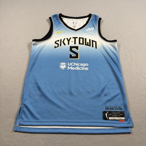 Nike Rebel Edition WNBA Sky Town Basketball Jersey Angel Reese Mens Large 48