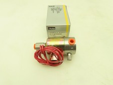 Parker Skinner V5D16615 Solenoid Valve 3-Way NC On/Off 240V 100 PSI 1/8"NPT