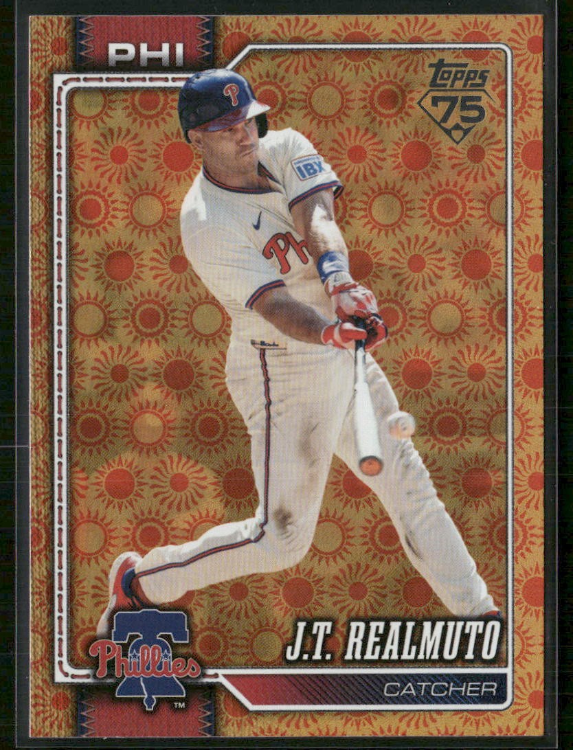 2026 Topps Holiday #363 J.T. Realmuto