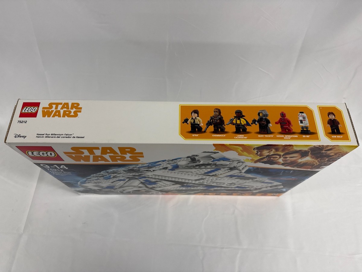 Han Solo Lego Star Wars Millennium Falcon 75212 Kessel Run