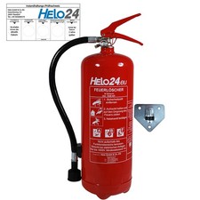 Hochleistungs-Schaumfeuerl&ouml;scher mit Halterung 6L ABF 10LE inkl f&uuml;r Fettbrand H6