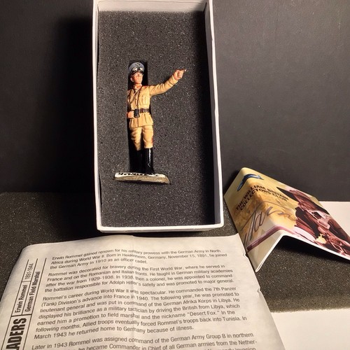 Britains 00285 WW II German Field Marshal Erwin Rommel Figure New MiB ...
