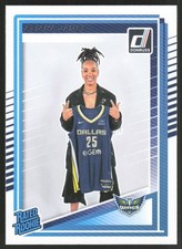2025 Donruss WNBA Aziaha James Rookie Card (RC) #95 - Dallas Wings