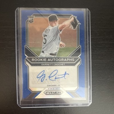 2021 Panini Prizm Rookie Autograph Blue Prizm Garrett Crochet