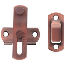  2 Sets Gate Latch Lock Barn Door Hardware Lockable Stainless Steel