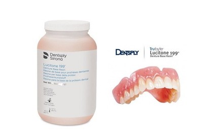 DENTSPY LUCITONE 199 ORIGINAL HEAT CURE Denture Base Material Powder 630gm