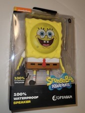 Speaqua SpongeBob SquarePants Waterproof Bluetooth Speaker NEW