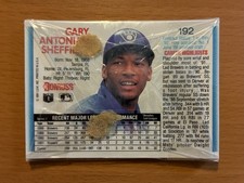 Unopened Promotional Baseball Card Sets, 4 Sets f. Gary Sheffield, Brewers