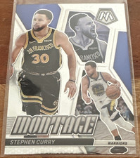 Panini Mosaic 2023-24 Stephen Curry Montage Insert #25 Golden State Warriors
