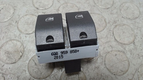 Fensterheberschalter Vorn Links VW Fox 1.2 5 Z 6Q0959858 12 Monate Garantie