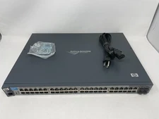 HP ProCurve 2810-48G 48 Port Gigabit Network Managed Switch J9022A with Rack Ear