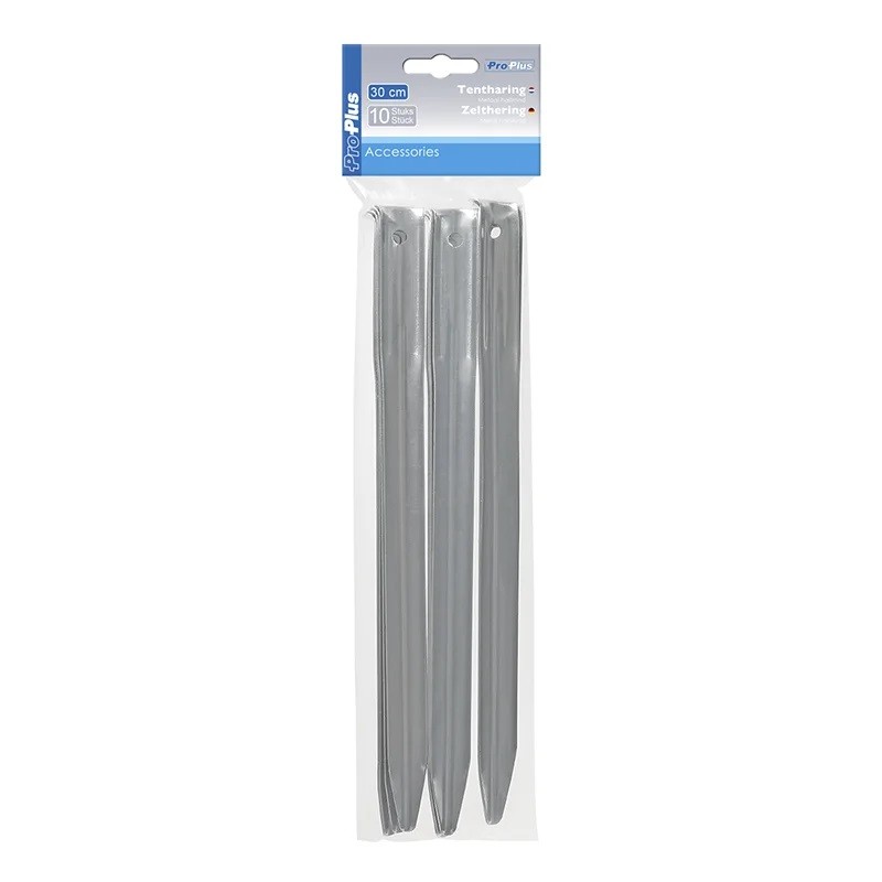 Proplus Zelthering 30Cm Metall Halbrund 10 Stuck Im Polybeutel - Bild 2