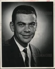 1963 Press Photo Henry Friloux Aero-Space Engineer, National Aeronautics