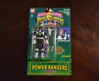 Vintage Mighty Morphin Power Rangers Bandai Black Zach Action Figure 1994 New