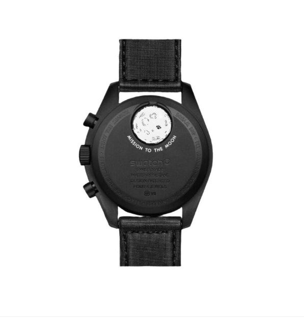 Swatch x OMEGA x Snoopy MoonSwatch Moonphase Bioceramic Black for