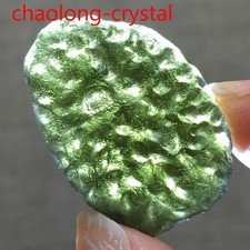 20Ct Moldavite Genuine Raw Moldavite Crystal from Czech Republic PICcertificate