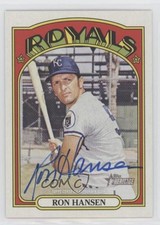 2021 Topps Heritage Real One Auto Ron Hansen #ROA-RH Auto 0y2d