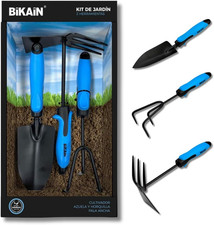 - Kit per Giardinaggio E Orticoltura - Include Pala Larga, Piccone + Forca E Col