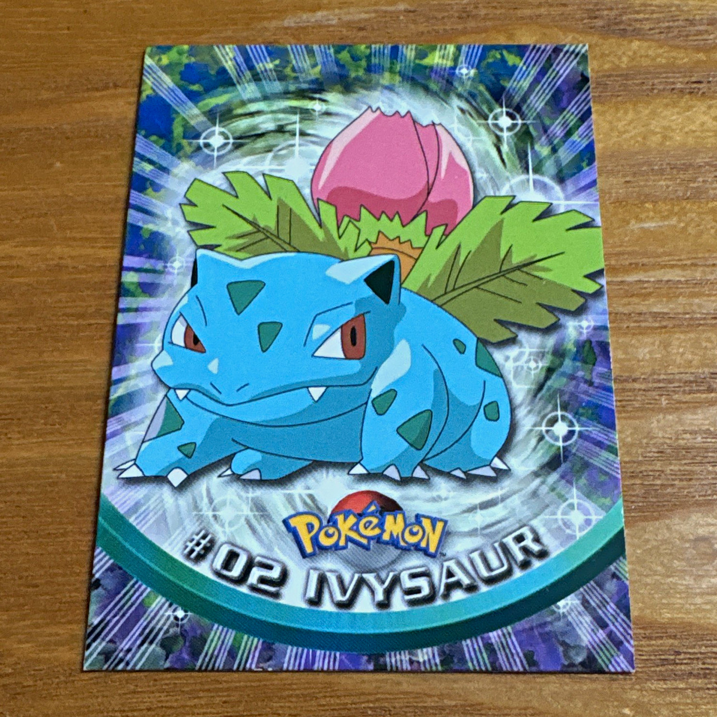Topps Pokemon TCG Ivysaur 02 Pokemon Topps Series 1 TV Animation Eng 1998