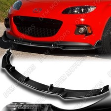 For 09-13 Mazda Miata Mx-5 Mx5 Carbon Fiber Front Bumper Lip Body Kit Spoiler
