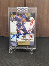 2019-20 UD Buybacks Mark Messier 1/1 Auto Oilers 2002/03 Foundations Autograph